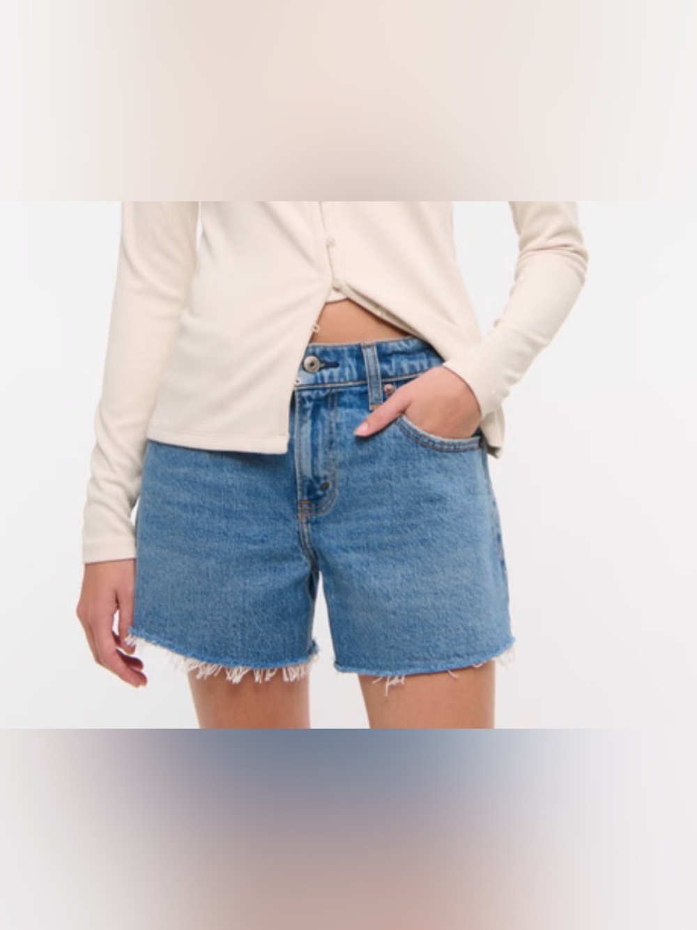 Abercrombie & Fitch The A-Line Short Mid Rise